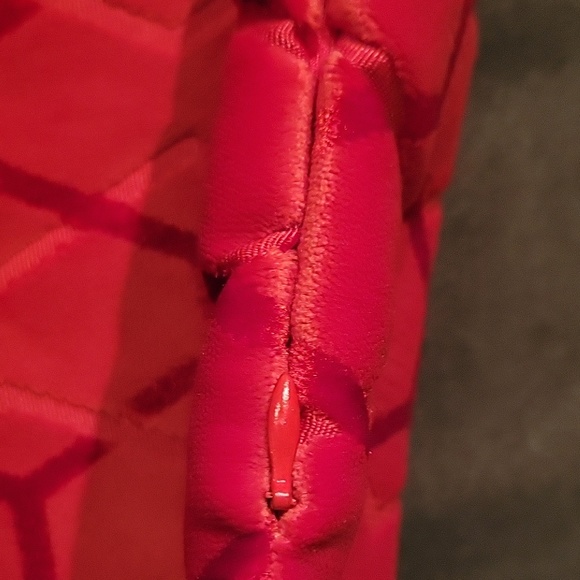 Red Accent Pillow Case - Picture 3 of 3